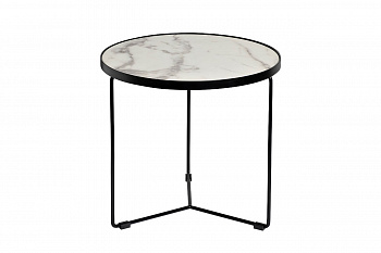 Стол журнальный Royal White d50*48см