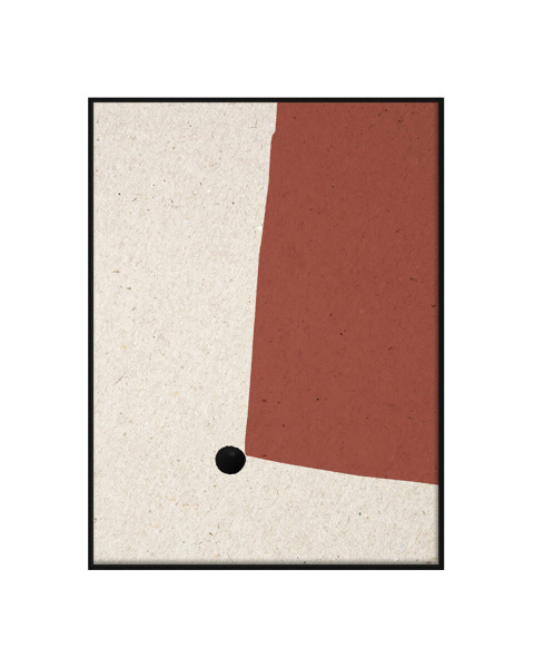 Интерьерное жикле “Beige and Orange”