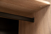GD-10012/2-3 Шкаф Alto двух c выдв ящик,цвет дуб Урбан Кофейный,фасад глухой 100*57*228.5см