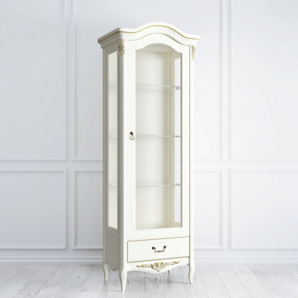 Витрина стеклянная Romantic Gold