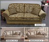 Диван прямой DECOR трёхместный