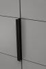 GD-10013/2-6 Шкаф Alto двухд с полками, цвет серый Кобальт, фасад глухой 100*57*228.5см