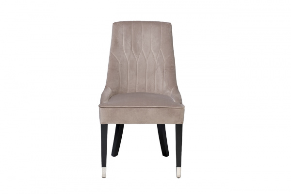 Стул Elegante велюр жемчужно-серый Cat4 56*65*101см
