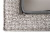 Кровать детская угловая Runa-80 с мех шенилл серая Seppia Ser 114*215*80см