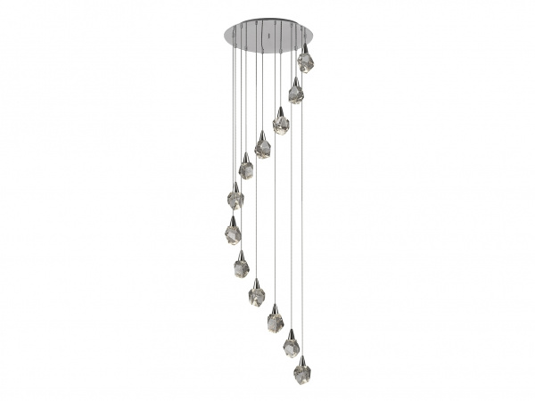 Люстра Aquaria 12L хром