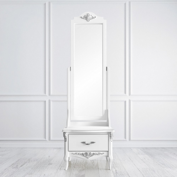 Напольное зеркало Romantic Silvery Rome
