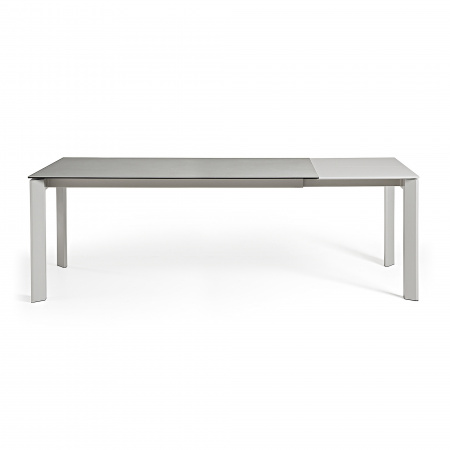 Стол Atta160 (220) x90 серый керамика