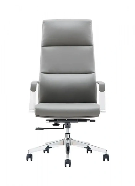 Кресло офисное Slim SL900 Экокожа серая (S801-29)