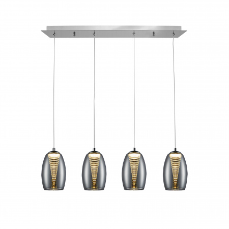 Подвесной светильник Nebula 4L LED хром
