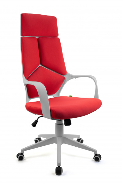 Кресло Iq Rv RCH 8989 Серый пластик/Красный