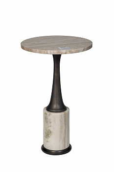 Стол журнальный "Travertino" d40*h63,5см