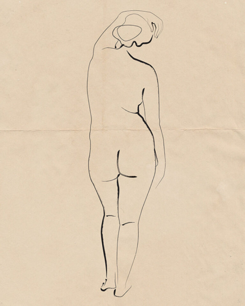 Интерьерный постер “Nude”