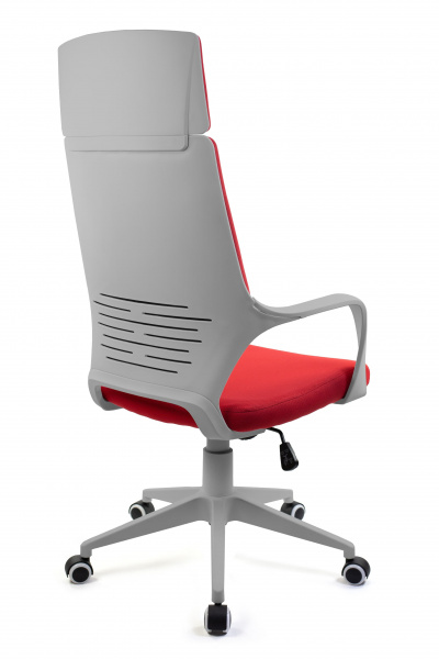 Кресло Iq Rv RCH 8989 Серый пластик/Красный