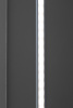 GD-10023-6 Шкаф Alto пенал c полками,цвет серый Кобальт, фасад глухой 50*57*228.5см