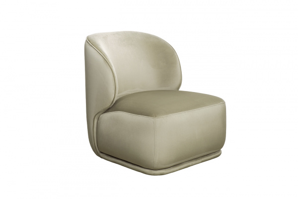 Кресло Capri Basic, велюр оливковый Colt1002-OLIV