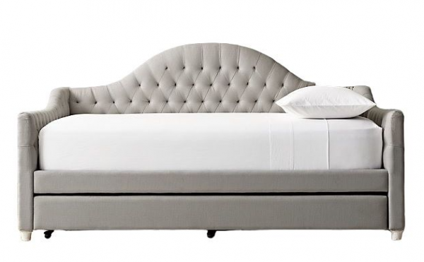Кровать детская дейбед с дополнительным спальным местом Reese Tufted