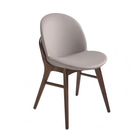 Стул CH19058/4107 с обивкой из экокожи и каркасом из массива ясеня