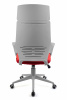Кресло Iq Rv RCH 8989 Серый пластик/Красный