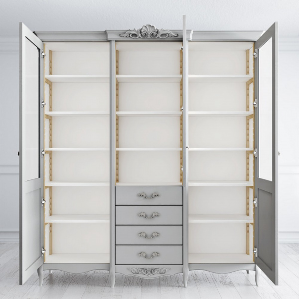 Книжный шкаф трехдверный Atelier Home