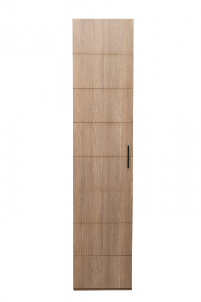 GD-10014/2-3 Шкаф Alto пенал c полками,цвет дуб Урбан Кофейный, фасад глухой 50*57*228.5см