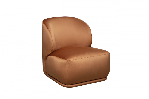 Кресло Capri Basic, велюр терракотовый Colt006-TER