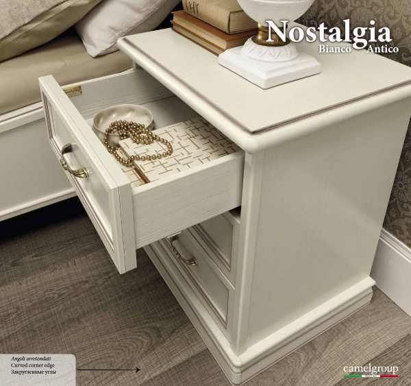 Прикроватная тумба Nostalgia bianco