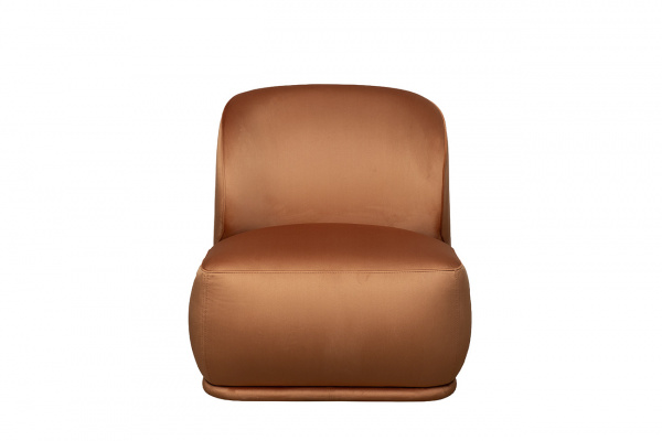 Кресло Capri Basic, велюр терракотовый Colt006-TER 80*90*82см