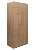 GD-10012/2-3 Шкаф Alto двух c выдв ящик,цвет дуб Урбан Кофейный,фасад глухой 100*57*228.5см