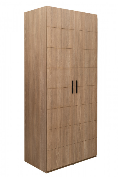 GD-10012/2-3 Шкаф Alto двух c выдв ящик,цвет дуб Урбан Кофейный,фасад глухой 100*57*228.5см