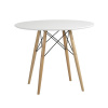Стол обеденный круглый Eames DSW T017