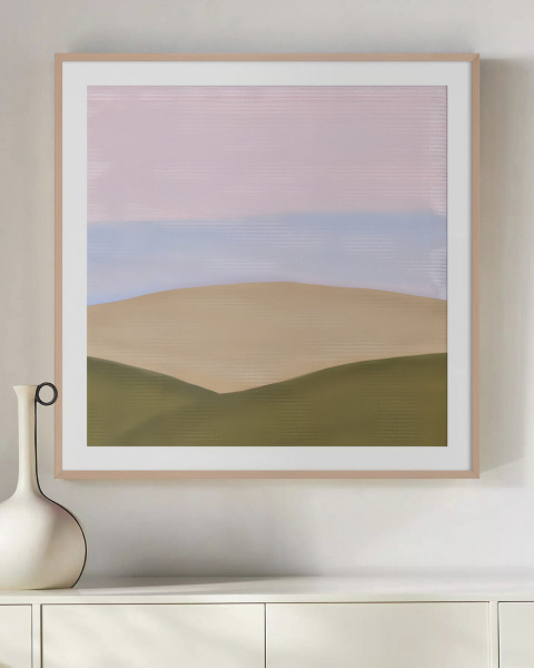 Интерьерное жикле “Sunrise landscape”