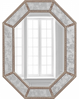 Зеркало "Ньюпорт" Florentine silver/19