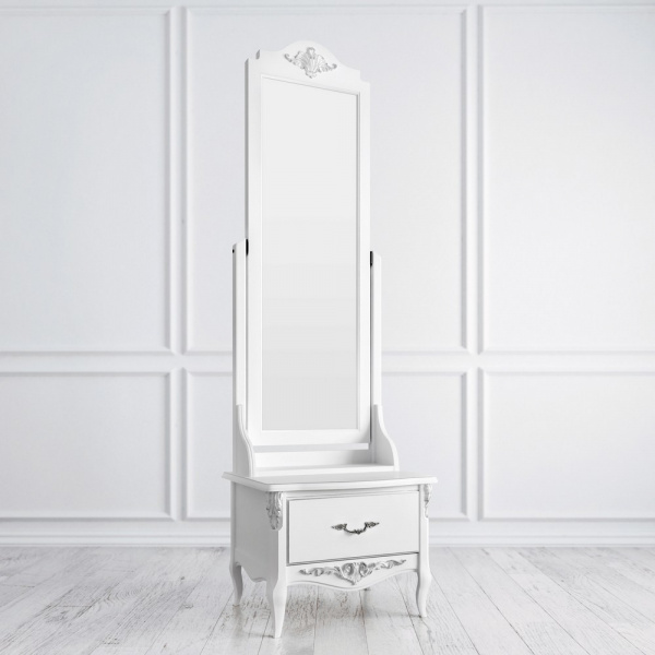 Напольное зеркало Romantic Silvery Rome