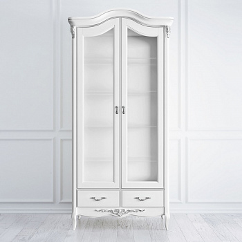 Сервант стеклянный Romantic Silvery Rome