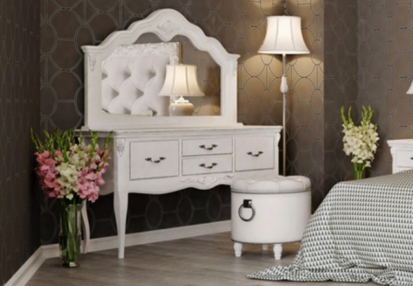 Зеркало к комоду Romantic Silvery Rome
