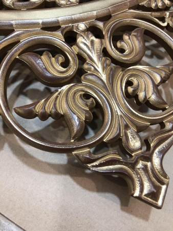 Настенные часы Silver/White со светодиодной подсветкой