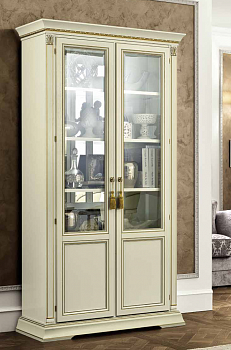 Витрина двухдверная Treviso Avorio