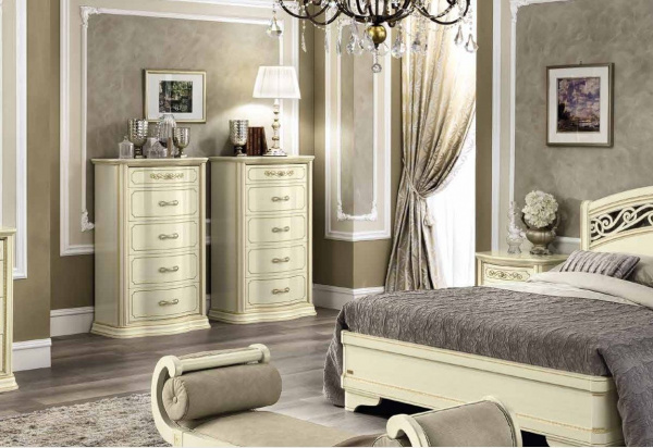 Комод 6 ящиков Torriani Avorio VIP