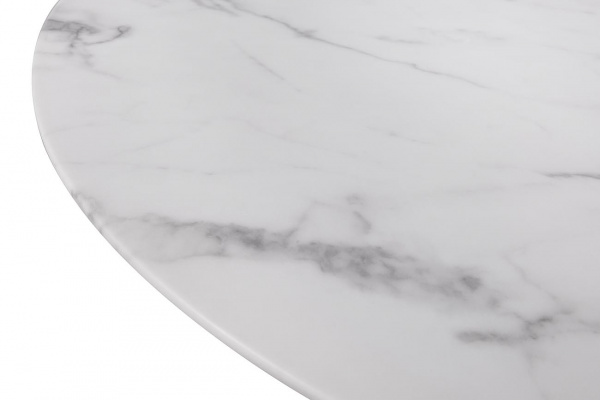 Стол журнальный Pearl White d100*40,6см