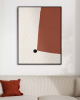 Интерьерное жикле “Beige and Orange”