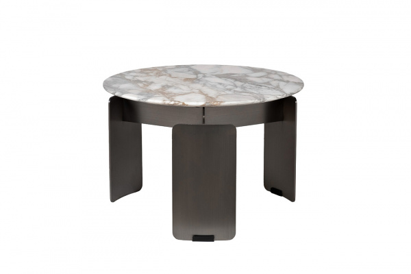 Стол журнальный, мрамор Arabescato Corchia d60*40см