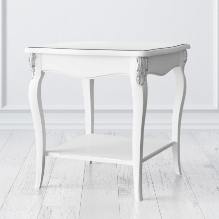 Столик квадратный Romantic Silvery Rome