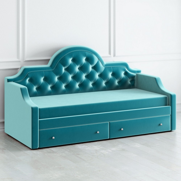 Кровать пристенная со стеганной обивкой DayBed