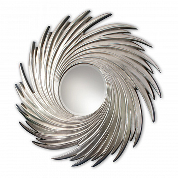Зеркало в раме "Свирл" 20C. Silver/09