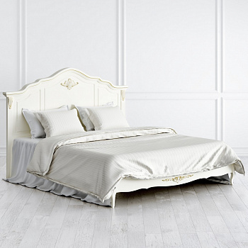 Кровать с деревянным изголовьем Romantic Gold