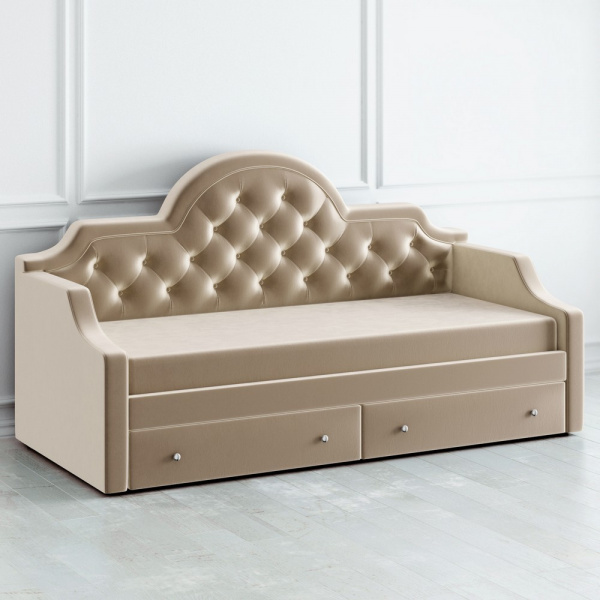 Кровать пристенная со стеганной обивкой DayBed
