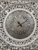 Настенные часы Silver/White со светодиодной подсветкой
