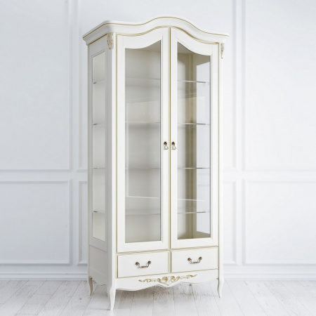 Сервант стеклянный Romantic Gold