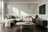 Стол журнальный Травертин (Travertine) 120*120*29см