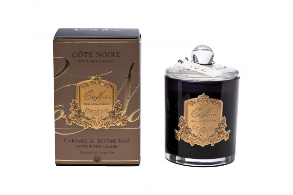Свеча ароматическая Caramel в стакане в упаковке 450 гр.